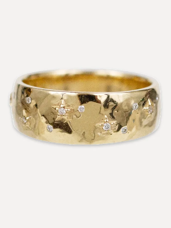 14K Diamond Satnam Band