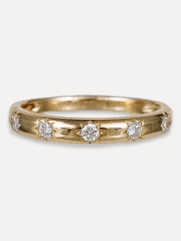 Elevate Your Jewelry Collection With Limited-Time Savings 14K Diamond Star Band