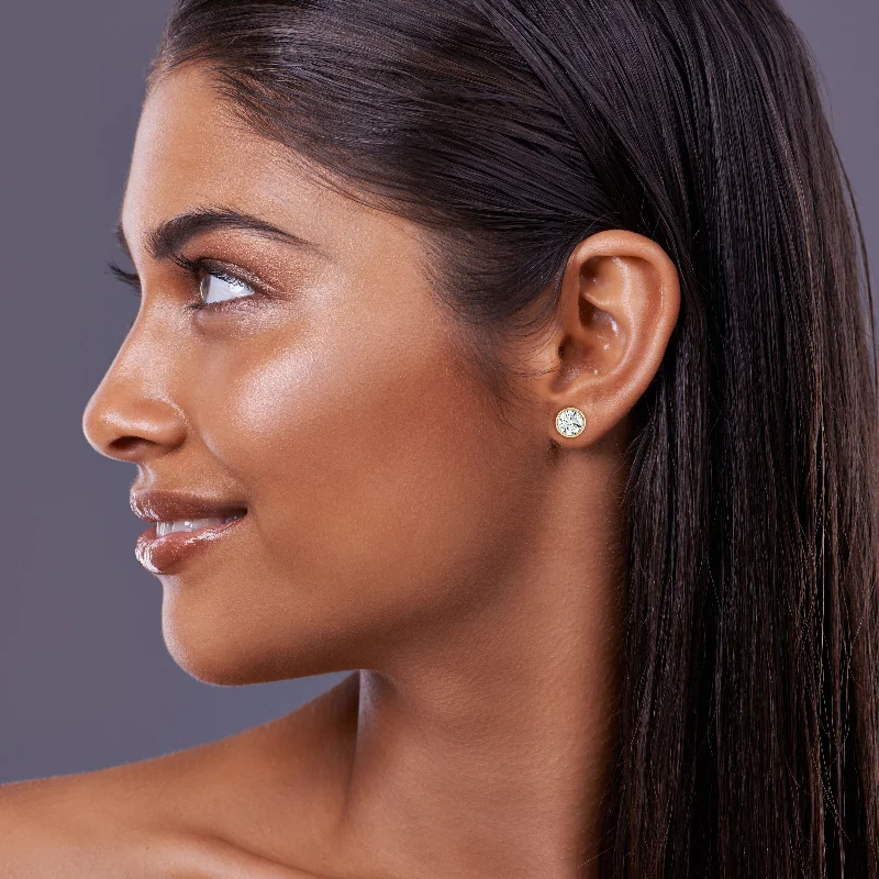 Jewelry Clearance Event – Last Chance For Stunning Deals 2 Carat Total Weight D-F Colorless VS Clarity Ideal Cut IGI Certified Lab Created Round Brilliant Diamond Stud Earrings in 18k Yellow Gold Bezel Set Jewelry Clearance Event – Last Chance For Stunning Deals 2 Carat Total Weight D-F Colorless VS Clarity Ideal Cut IGI Certified Lab Created Round Brilliant Diamond Stud Earrings in 18k Yellow Gold Bezel Set