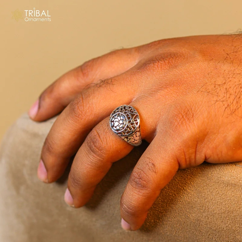 Elevate Your Jewelry Collection With Limited-Time Savings 925 sterling silver hollow flower design ring men's Jewelry sr753 Elevate Your Jewelry Collection With Limited-Time Savings 925 sterling silver hollow flower design ring men's Jewelry sr753
