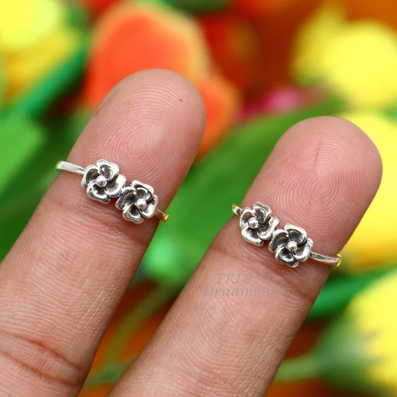 Jewelry Deals That Sparkle – Shop Today 925 sterling silver handcrafted unique design vintage ethnic design brides toe ring for girl's women's ytr25 Jewelry Deals That Sparkle – Shop Today 925 sterling silver handcrafted unique design vintage ethnic design brides toe ring for girl's women's ytr25