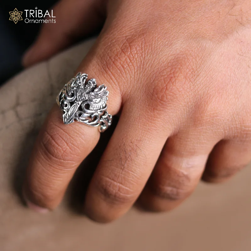 Unmissable Deals On Handmade Jewelry Collections 925 sterling silver heavy kingram design ring men's Jewelry sr764 Unmissable Deals On Handmade Jewelry Collections 925 sterling silver heavy kingram design ring men's Jewelry sr764