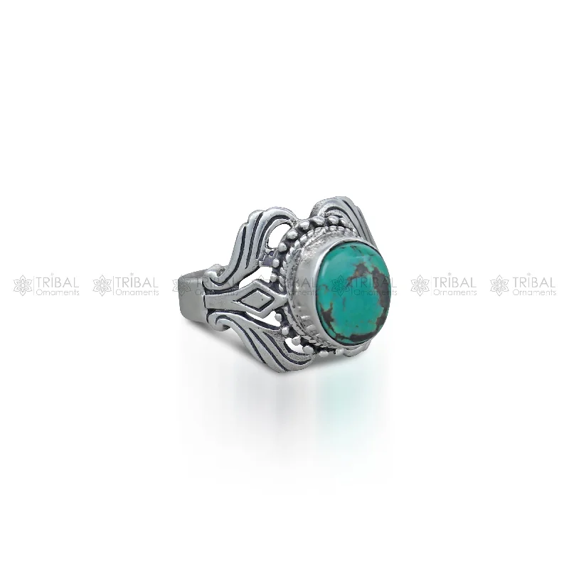 Trending Jewelry Styles Now At Limited-Time Discounts 925 sterling silver turquoise stone ring Jewelry sr717