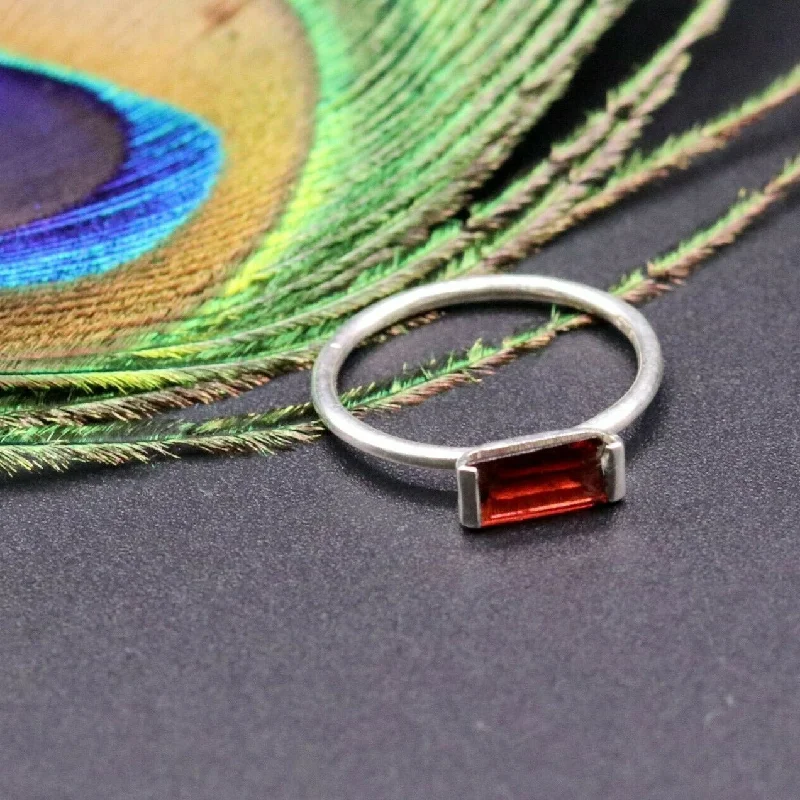 Fashion-Forward Jewelry At Incredible Prices 925 sterling silver red garnet stone ring unisex gifting band tiny ring sr189 Fashion-Forward Jewelry At Incredible Prices 925 sterling silver red garnet stone ring unisex gifting band tiny ring sr189