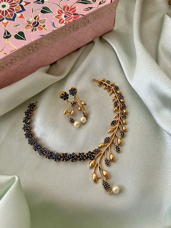 Breathtaking Jewelry At Limited-Time Savings Anjali AD vine Necklace