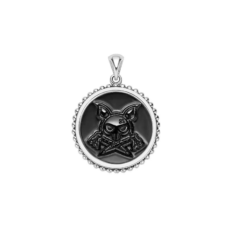 Shop Fine Jewelry With Amazing Deals Anthem Black Agate Krunch Amulet