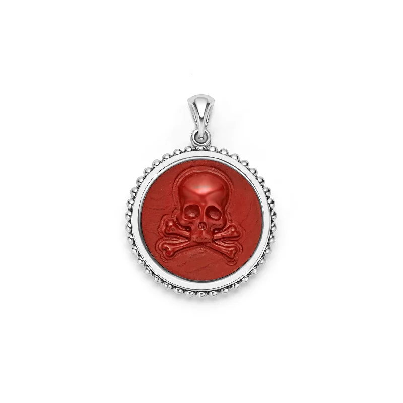 Your Perfect Accessory Now At The Best Price Anthem Red Jasper Skull Crossbone Amulet Your Perfect Accessory Now At The Best Price Anthem Red Jasper Skull Crossbone Amulet
