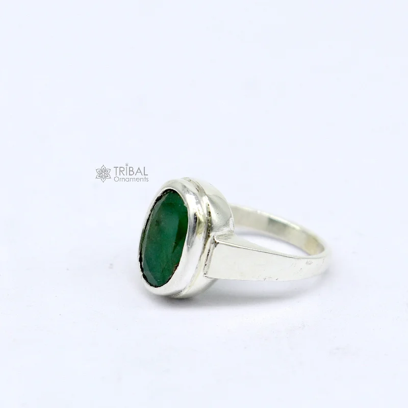 Flash Sale On Stunning Jewelry – Limited Stock Available Authentic real 6 carat Green emerald stone 925 sterling silver handmade ring band for both men's and girl's, best Astro ring sr377 Flash Sale On Stunning Jewelry – Limited Stock Available Authentic real 6 carat Green emerald stone 925 sterling silver handmade ring band for both men's and girl's, best Astro ring sr377