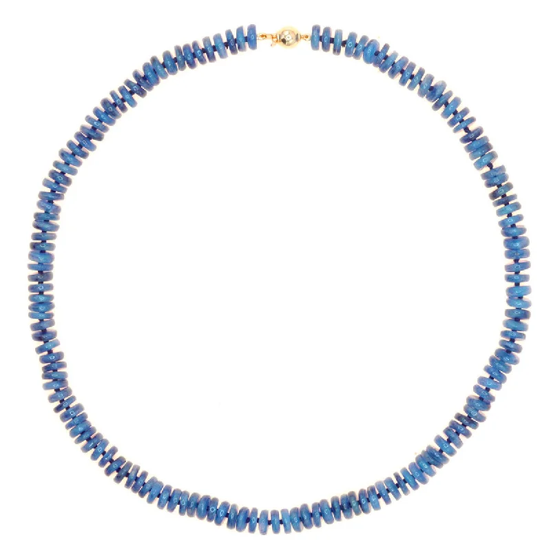 Beaded Kyanite Necklace