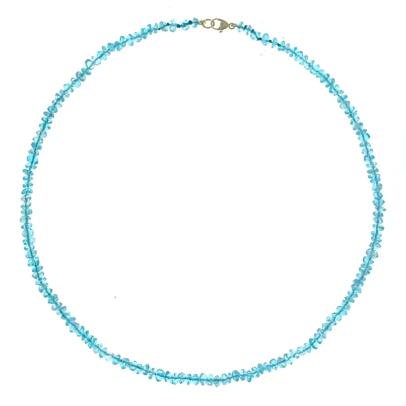 Beaded Mini Apatite Necklace