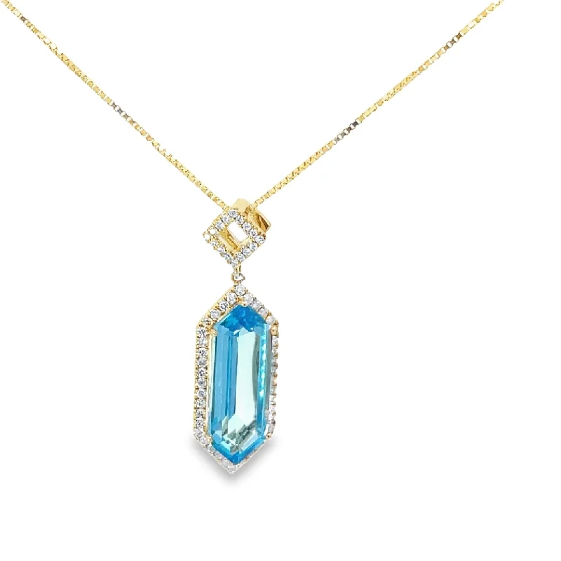 Dazzle In Elegance With Our Biggest Jewelry Sale Blue Topaz Necklace
