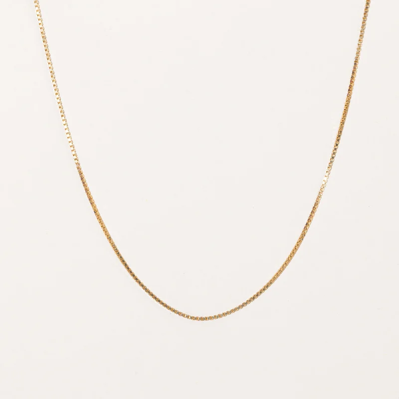 Big Discounts On Elegant Jewelry Collections Box Link Chain | 20" |