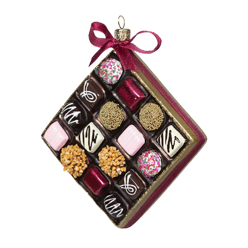 Affordable Luxury Jewelry For Every Occasion Box of Chocolates Ornament