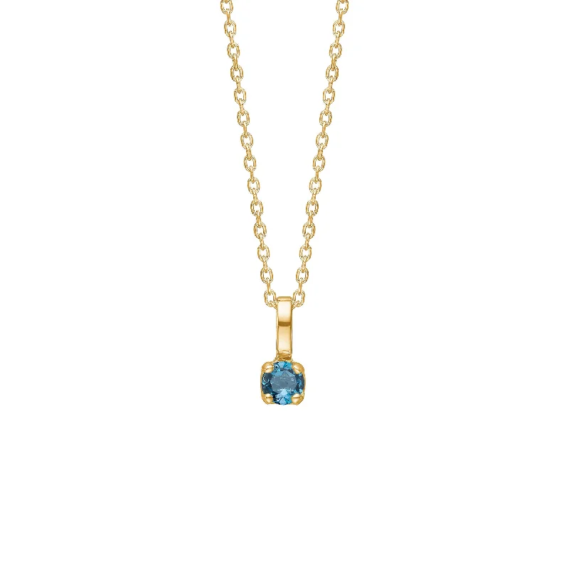 Huge Savings On Premium Jewelry Styles My Precious - Rainbow 10K Gold Pendant w. Topaz