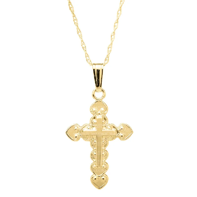 Trending Jewelry Styles Now At Limited-Time Discounts Children's 14k Gold Cross Pendant Trending Jewelry Styles Now At Limited-Time Discounts Children's 14k Gold Cross Pendant