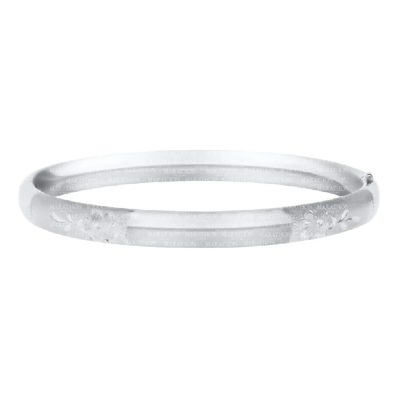 Seasonal Jewelry Deals – Elevate Your Style Children's Engravable Sterling Silver Bangle