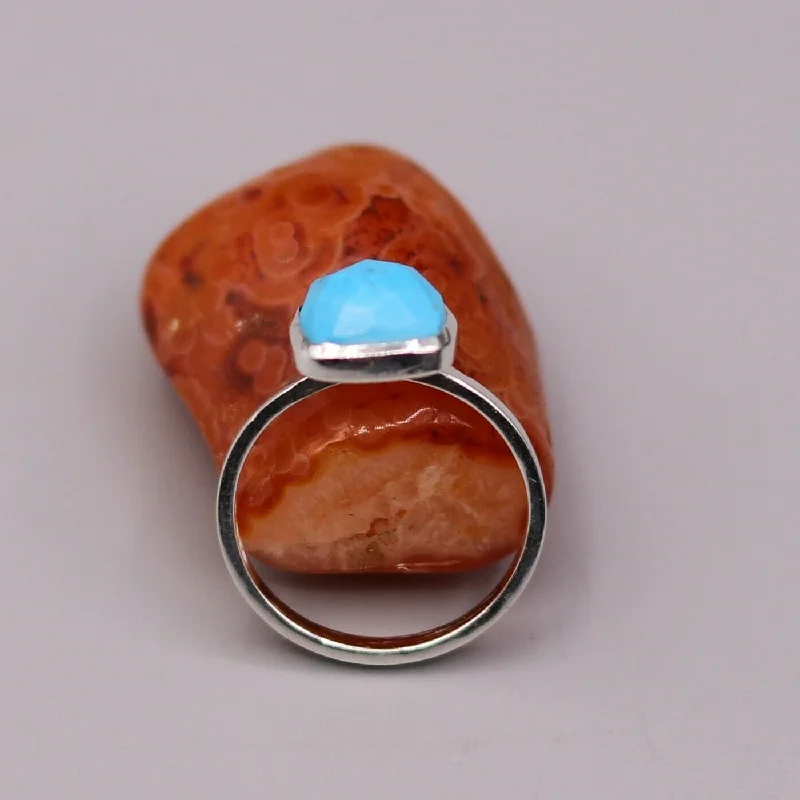 Get The Sparkle You Love At Prices You Adore BLUE TURQUOISE STONE 925 SOLID SILVER UNISEX RING BAND GORGEOUS JEWELRY sr90 Get The Sparkle You Love At Prices You Adore BLUE TURQUOISE STONE 925 SOLID SILVER UNISEX RING BAND GORGEOUS JEWELRY sr90