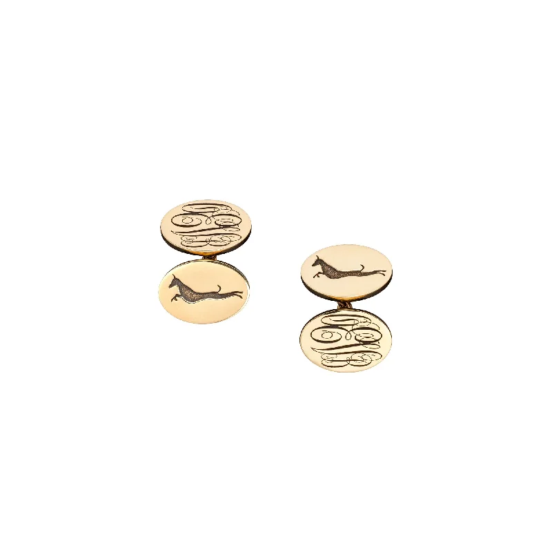 High-End Sparkle, Low-End Prices – Jewelry Sale Live Gold Custom Cufflinks