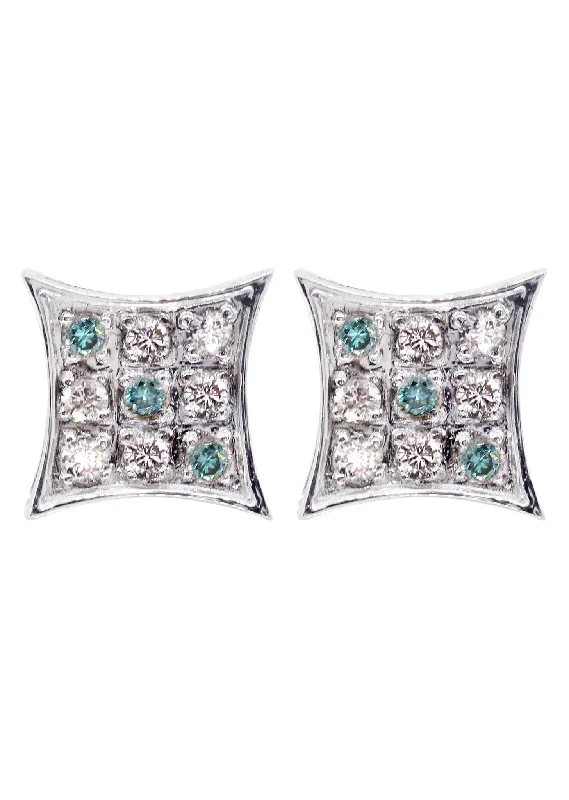 Affordable Luxury Jewelry For Every Occasion Diamond Earrings For Men | 0.22 Carats 14K White Gold Affordable Luxury Jewelry For Every Occasion Diamond Earrings For Men | 0.22 Carats 14K White Gold