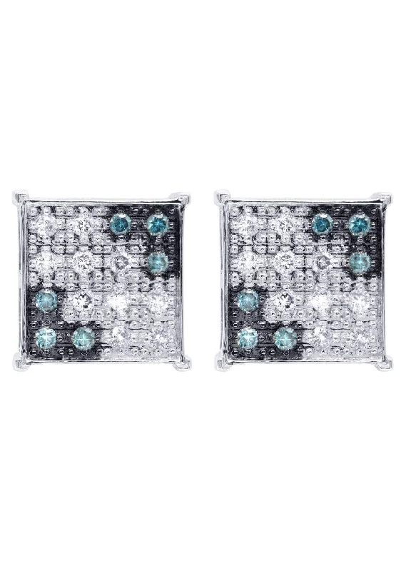 Huge Savings On Timeless Jewelry Collections Diamond Earrings For Men | 0.62 Carats 14K White Gold Huge Savings On Timeless Jewelry Collections Diamond Earrings For Men | 0.62 Carats 14K White Gold