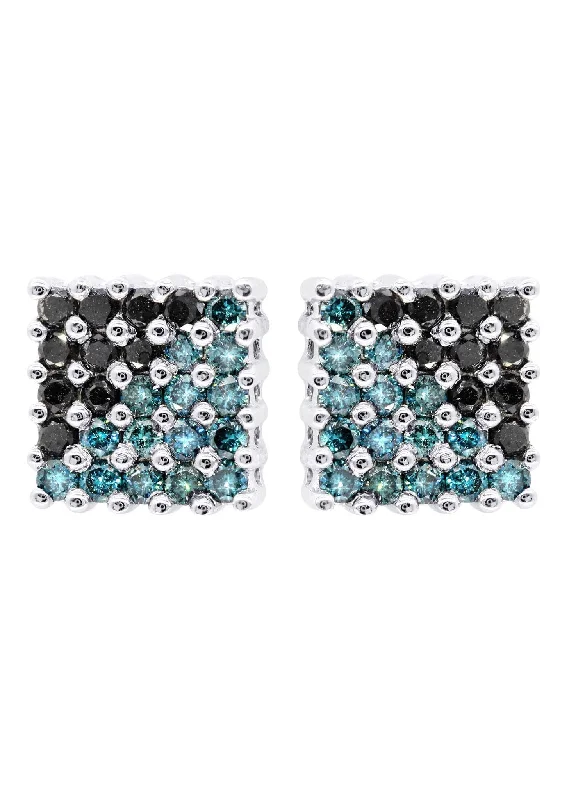Exclusive Jewelry Sale – Sparkle For Less Diamond Earrings For Men | 1.86 Carats 14K White Gold Exclusive Jewelry Sale – Sparkle For Less Diamond Earrings For Men | 1.86 Carats 14K White Gold