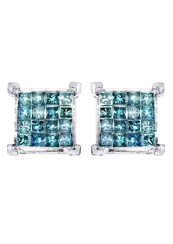 Bestselling Jewelry At Special Promotional Rates Diamond Earrings For Men | 2.05 Carats 14K White Gold Bestselling Jewelry At Special Promotional Rates Diamond Earrings For Men | 2.05 Carats 14K White Gold