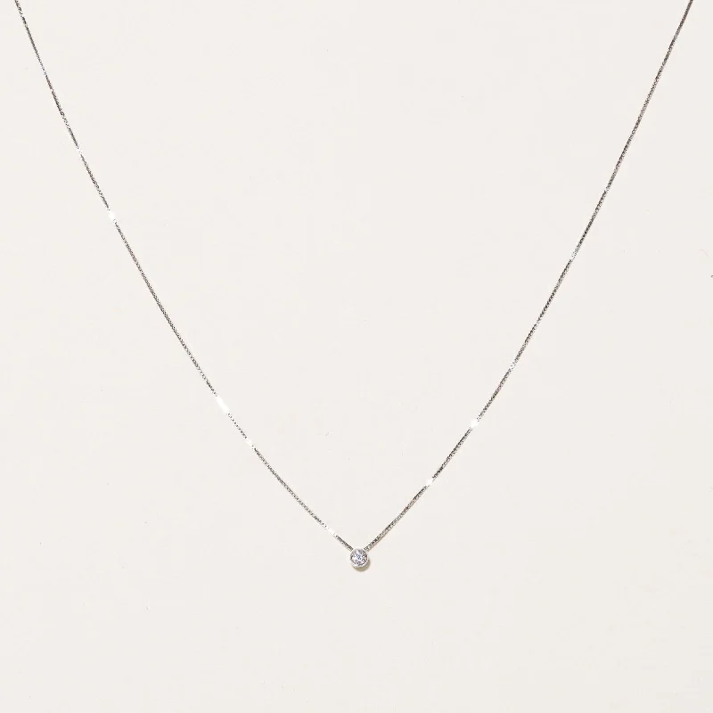 Diamond Pendant Necklace | 0.04ct | 16" |