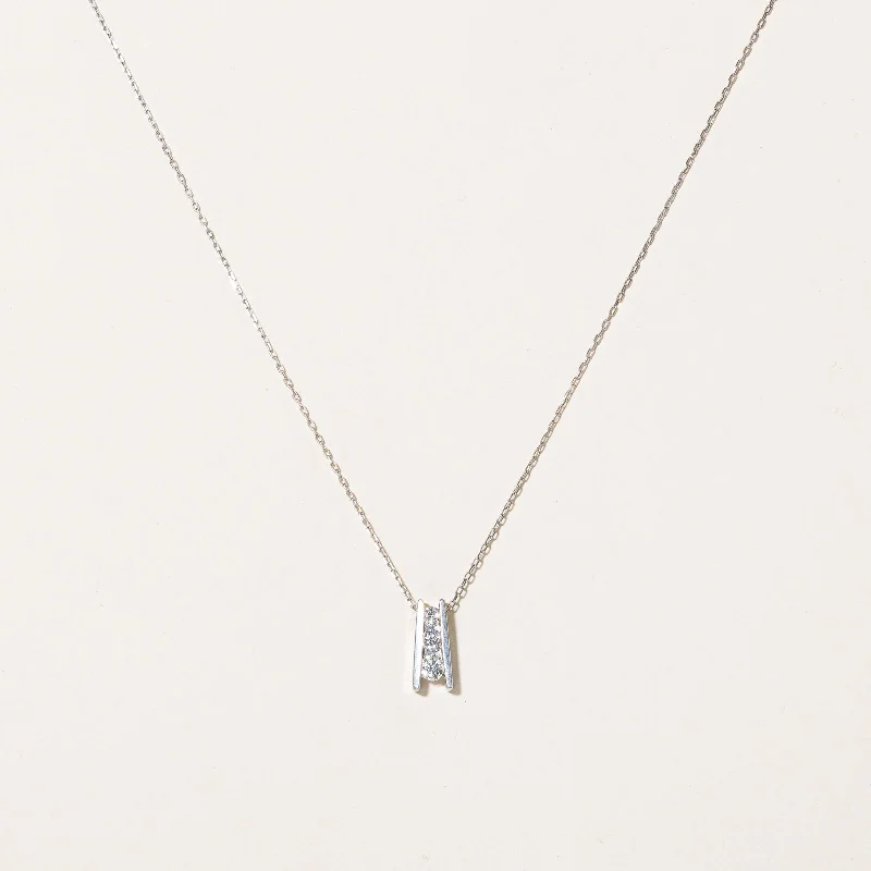 Fashion-Forward Geometric Jewelry For Contemporary Style Diamond Pendant & Necklace | 0.48ctw| 18.5" |