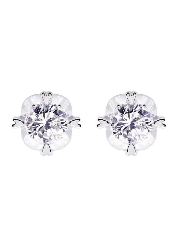 Premium Jewelry At Special Low Prices For A Limited Time Diamond Stud Earrings For Men | 14K White Gold | 0.56 Carats Premium Jewelry At Special Low Prices For A Limited Time Diamond Stud Earrings For Men | 14K White Gold | 0.56 Carats