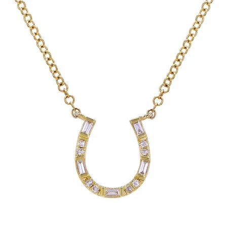 Gorgeous Jewelry, Limited-Time Savings ELLE HORSESHOE NECKLACE
