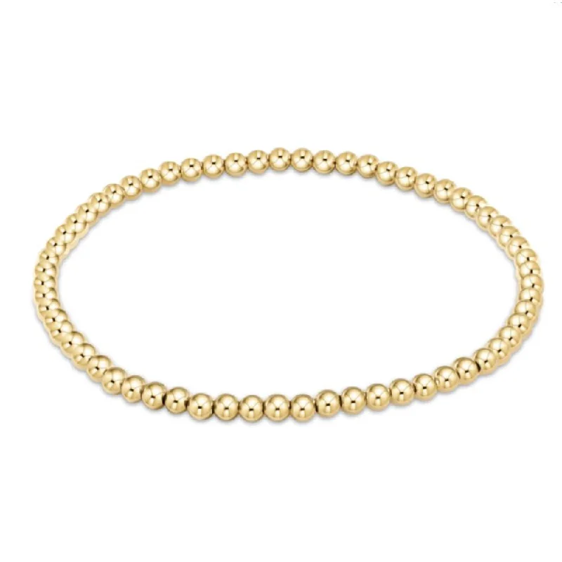 Eco-Friendly Sustainable Jewelry For Conscious Buyers enewton 5.5" egirl Classic Gold 3mm Bead Bracelet