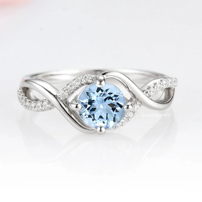 Best Jewelry Sale Prices – Limited-Time Offer Entwined Aquamarine Ring- Sterling Silver Best Jewelry Sale Prices – Limited-Time Offer Entwined Aquamarine Ring- Sterling Silver