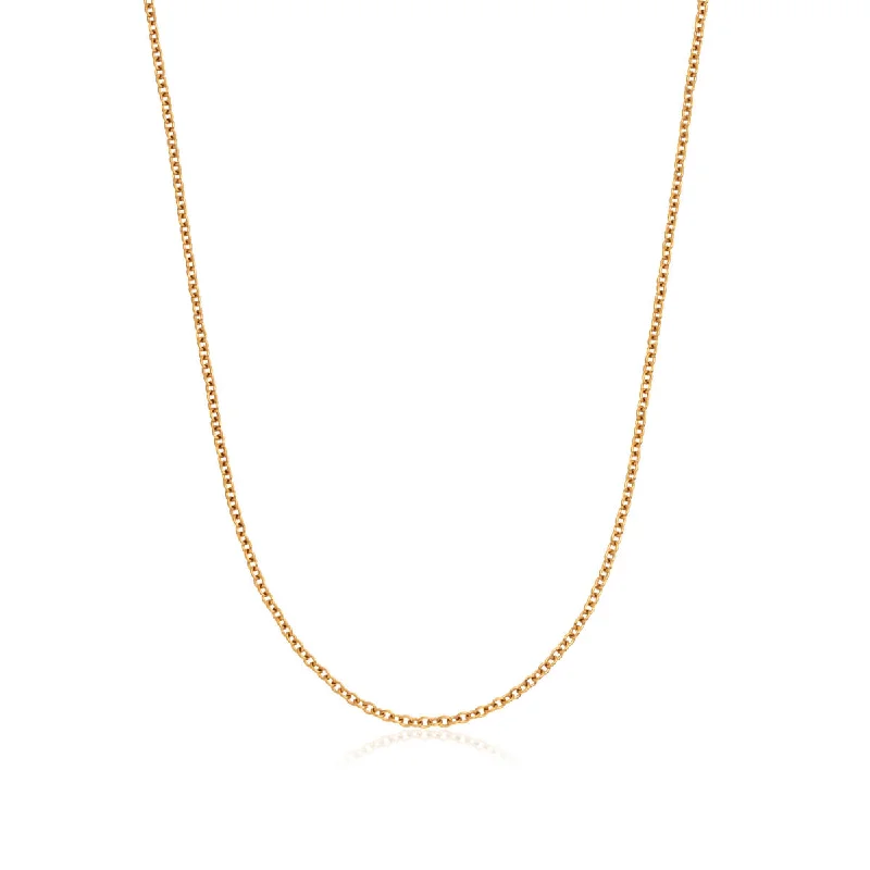 Eco-Friendly Sustainable Jewelry For Conscious Buyers Layering Fine Chain Necklace (Gold) Eco-Friendly Sustainable Jewelry For Conscious Buyers Layering Fine Chain Necklace (Gold)