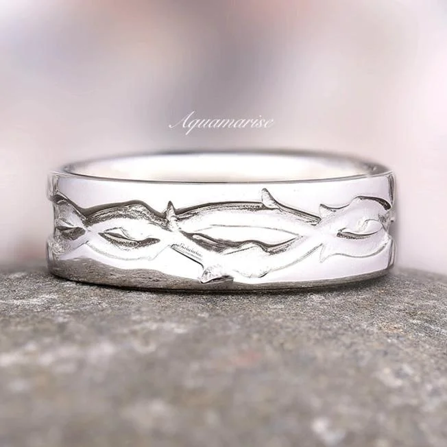 Premium Jewelry At Special Low Prices For A Limited Time Leaf Wedding Band- 6MM 925 Sterling Silver Premium Jewelry At Special Low Prices For A Limited Time Leaf Wedding Band- 6MM 925 Sterling Silver