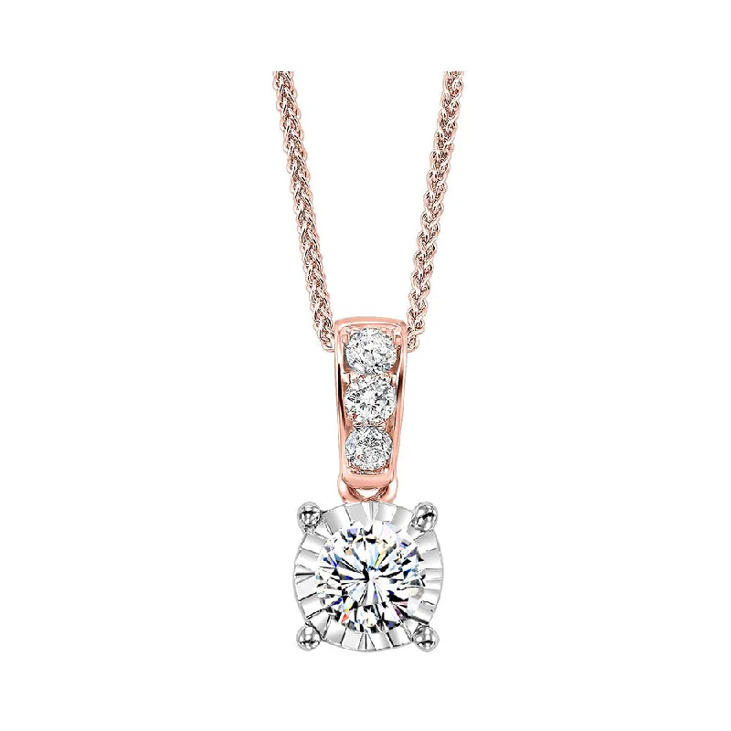 Seasonal Jewelry Sale – Upgrade Your Collection 14KT ROSE GOLD DIAMOND (1/10 CTW) PENDANT Seasonal Jewelry Sale – Upgrade Your Collection 14KT ROSE GOLD DIAMOND (1/10 CTW) PENDANT