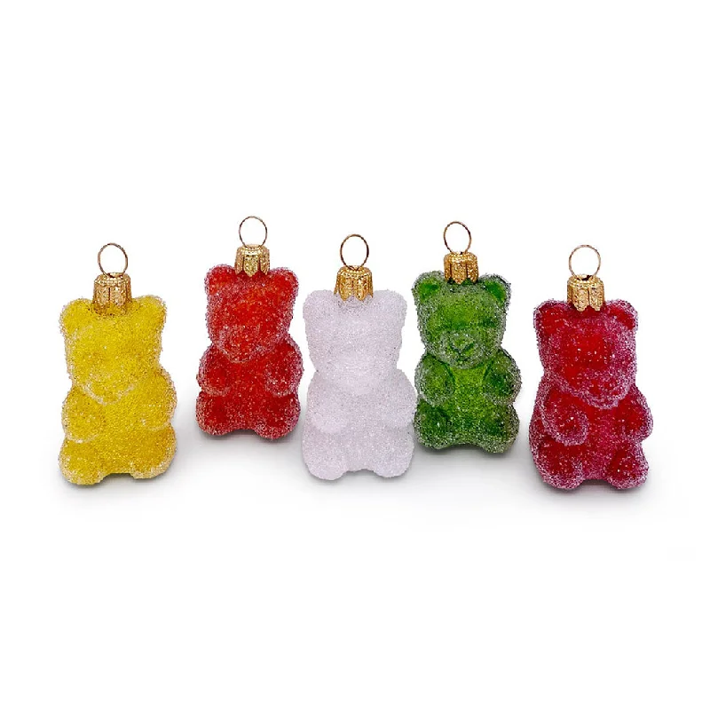 Grab Your Favorite Jewelry At The Lowest Prices Frosted Gummy Bear Ornaments, Set of 5 Grab Your Favorite Jewelry At The Lowest Prices Frosted Gummy Bear Ornaments, Set of 5