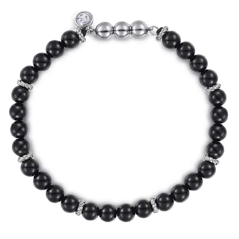 Personalized Jewelry Sale – Meaningful Gifts At Great Prices Gabriel & Co Sterling Silver and Black Onyx Bracelet