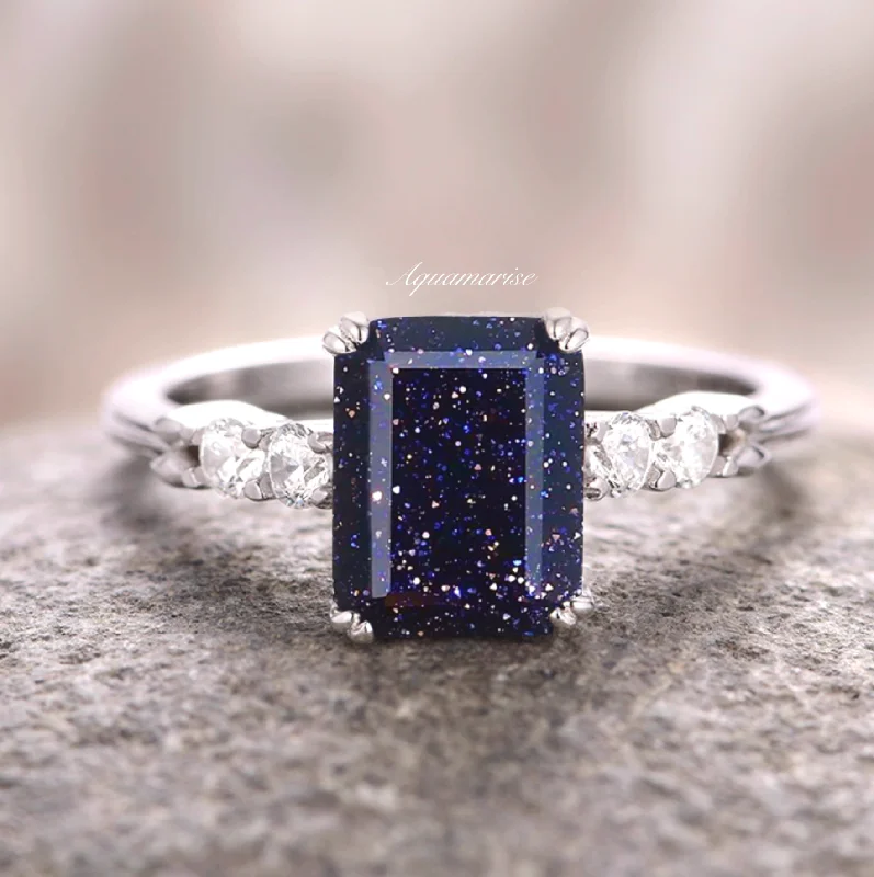 Flash Sale On Exquisite Jewelry – Don't Miss Out Starry Night Engagement Ring- 925 Sterling Silver Flash Sale On Exquisite Jewelry – Don't Miss Out Starry Night Engagement Ring- 925 Sterling Silver