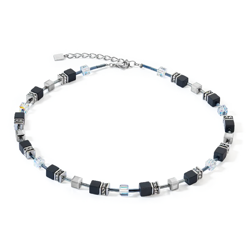Exclusive Jewelry Offers – Sparkle For Less GeoCUBE® Iconic Precious Onyx necklace crystal-black Exclusive Jewelry Offers – Sparkle For Less GeoCUBE® Iconic Precious Onyx necklace crystal-black