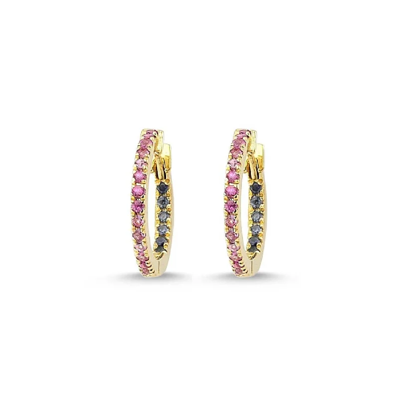 Once-A-Year Jewelry Sale – Grab Your Favorites Now Claire Huggies 18K Gold Hoops w. Sapphires Once-A-Year Jewelry Sale – Grab Your Favorites Now Claire Huggies 18K Gold Hoops w. Sapphires