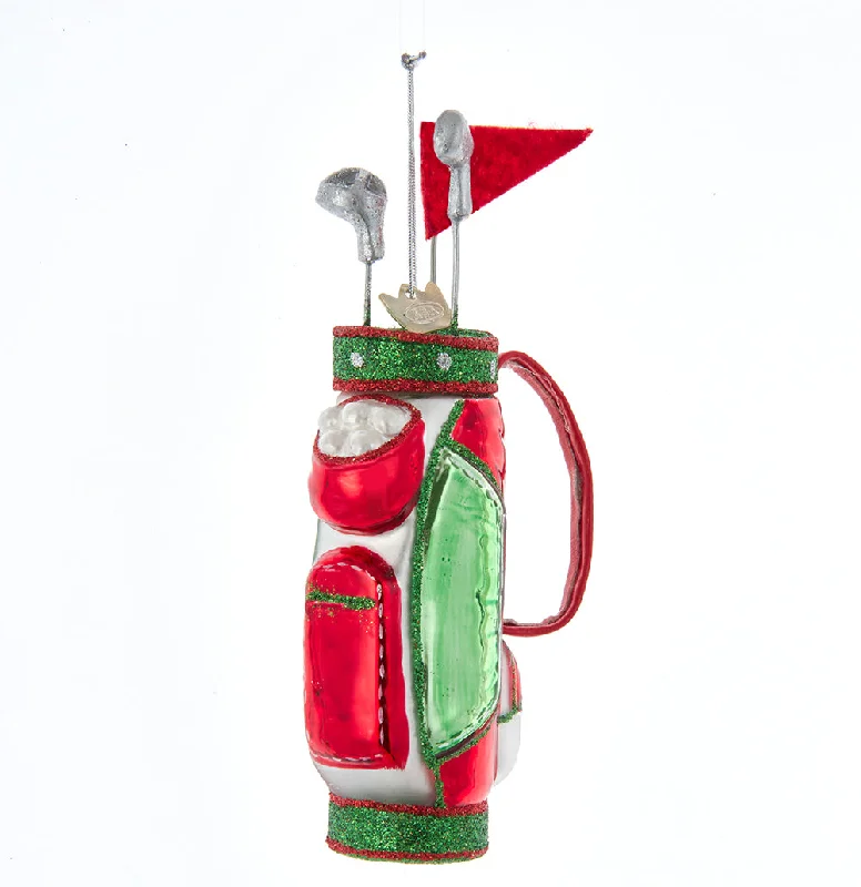 Upgrade Your Collection With Our Limited-Time Jewelry Sale Golf Bag with Clubs Ornament