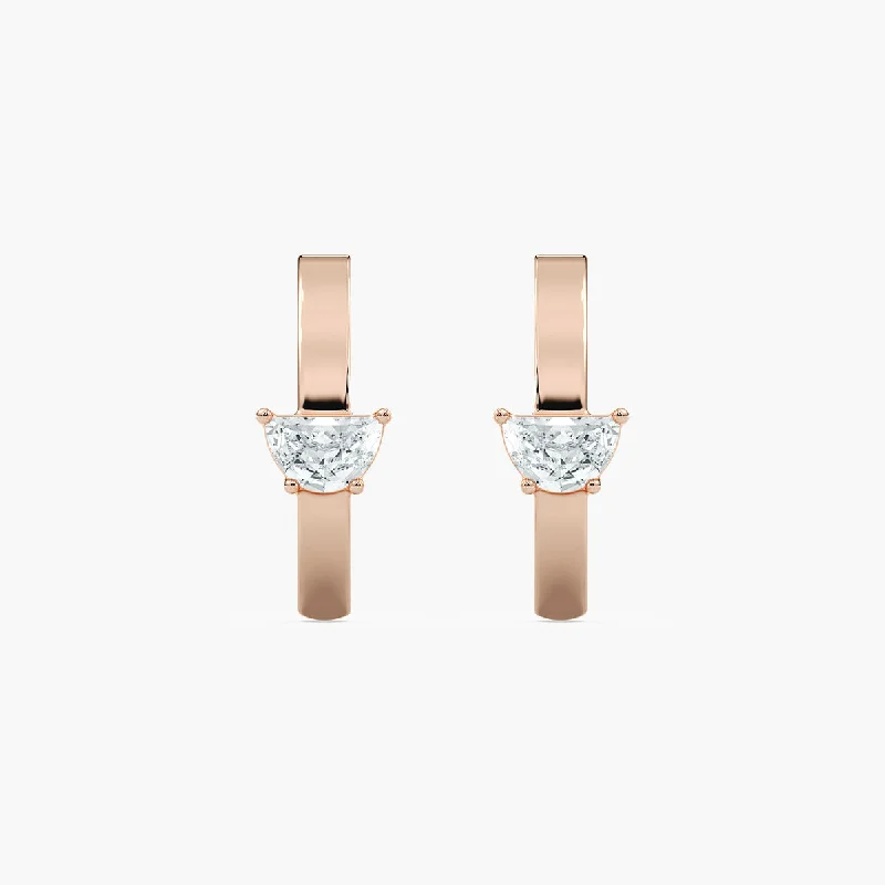 Jewelry Clearance – Final Chance To Save Big Half Moon Lab Grown Diamond Cuff Earrings Jewelry Clearance – Final Chance To Save Big Half Moon Lab Grown Diamond Cuff Earrings