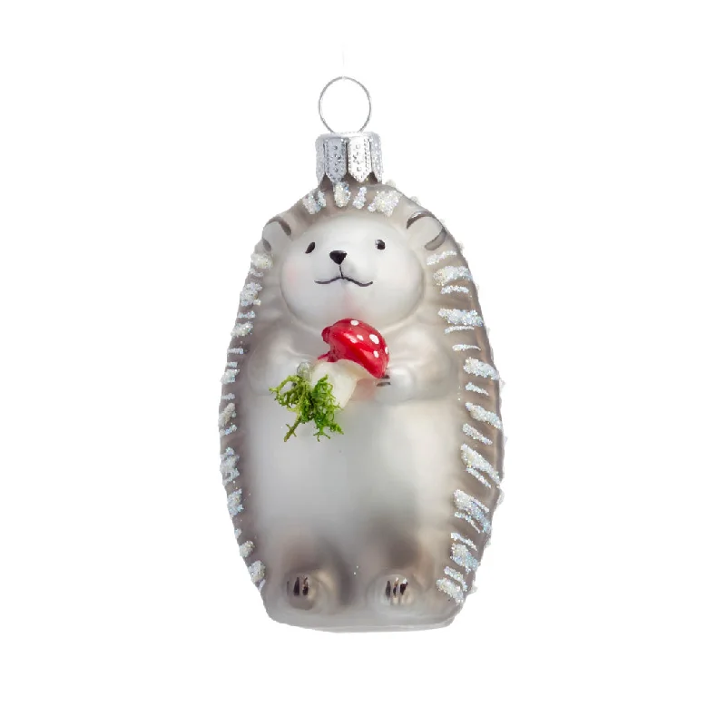 Exclusive Jewelry Sale – Sparkle For Less Hedgehog with Mushroom Ornament