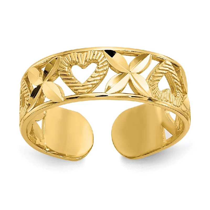 Shop High-Quality Jewelry At Jaw-Dropping Discounts Hugs and Kisses Toe Ring in 14 Karat Gold Shop High-Quality Jewelry At Jaw-Dropping Discounts Hugs and Kisses Toe Ring in 14 Karat Gold