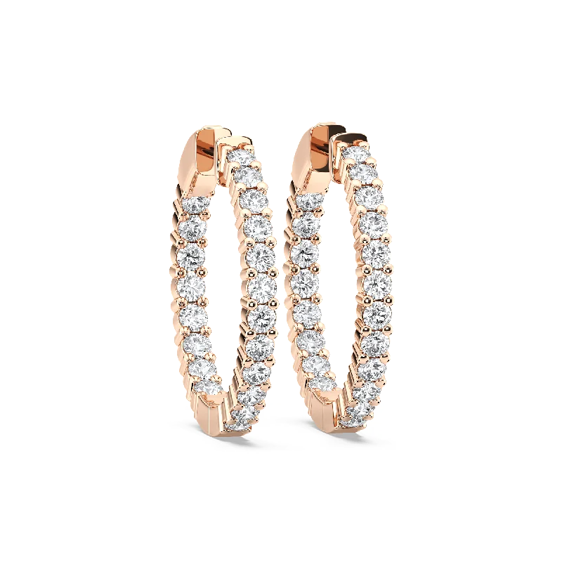 The Perfect Jewelry Piece At The Perfect Discount Inside Out Hoop Earrings