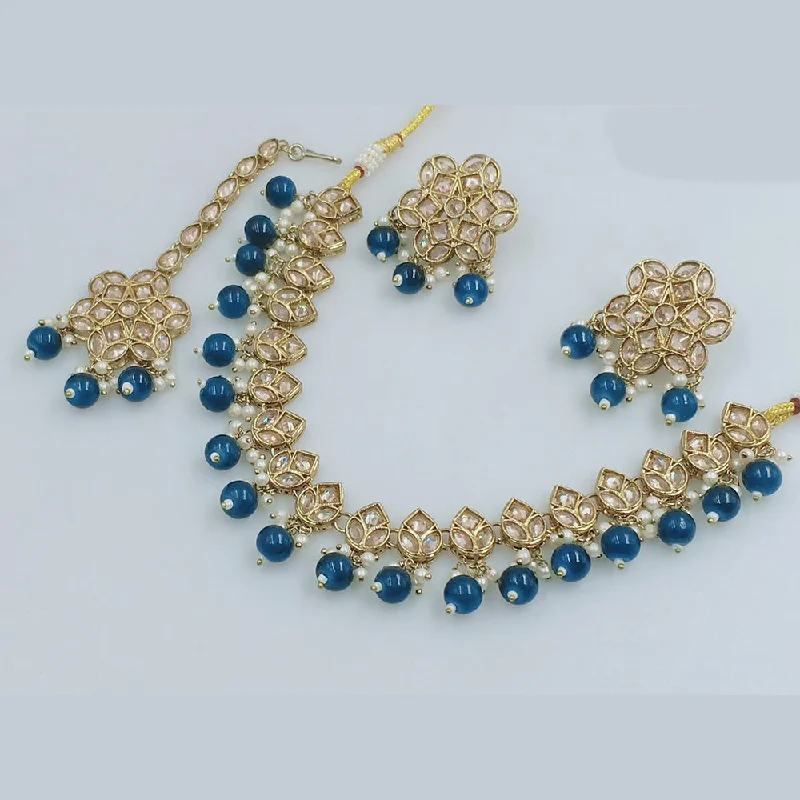 Limited-Time Jewelry Sale – Don't Miss These Deals JCM Gold Plated Crystal Stone And Beads Necklace Set Limited-Time Jewelry Sale – Don't Miss These Deals JCM Gold Plated Crystal Stone And Beads Necklace Set