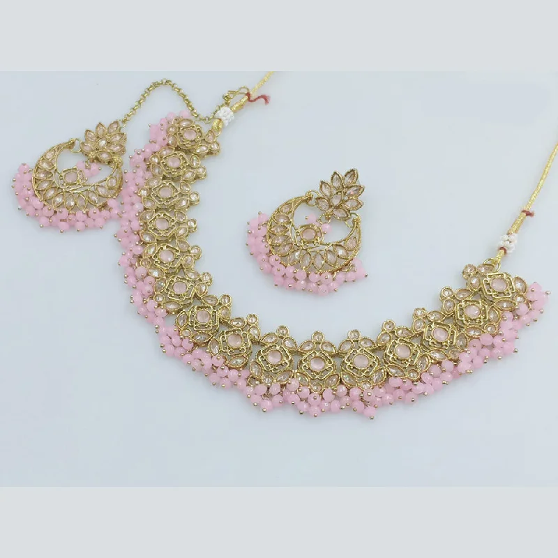 Shop Fine Jewelry With Exclusive Savings JCM Gold Plated Crystal Stone And Pearls Necklace Set Shop Fine Jewelry With Exclusive Savings JCM Gold Plated Crystal Stone And Pearls Necklace Set