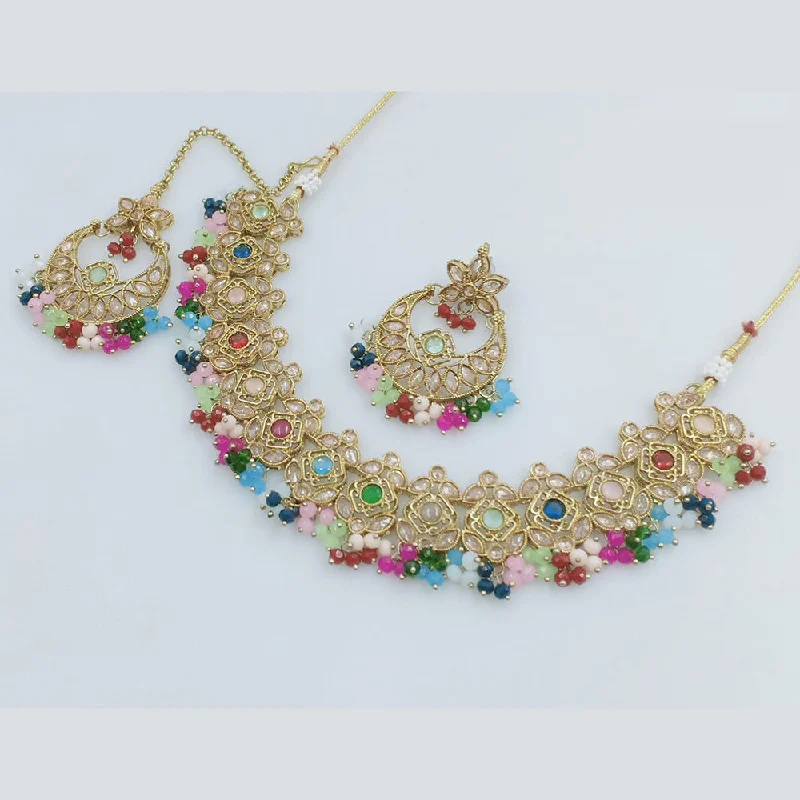 Last Chance To Grab Your Favorite Jewelry At A Discount JCM Gold Plated Crystal Stone And Pearls Necklace Set Last Chance To Grab Your Favorite Jewelry At A Discount JCM Gold Plated Crystal Stone And Pearls Necklace Set