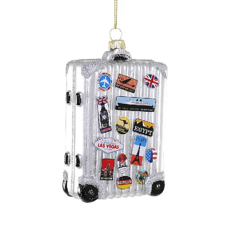Premium Jewelry Now Available At Special Discounts Jet-Setter Suitcase Ornament