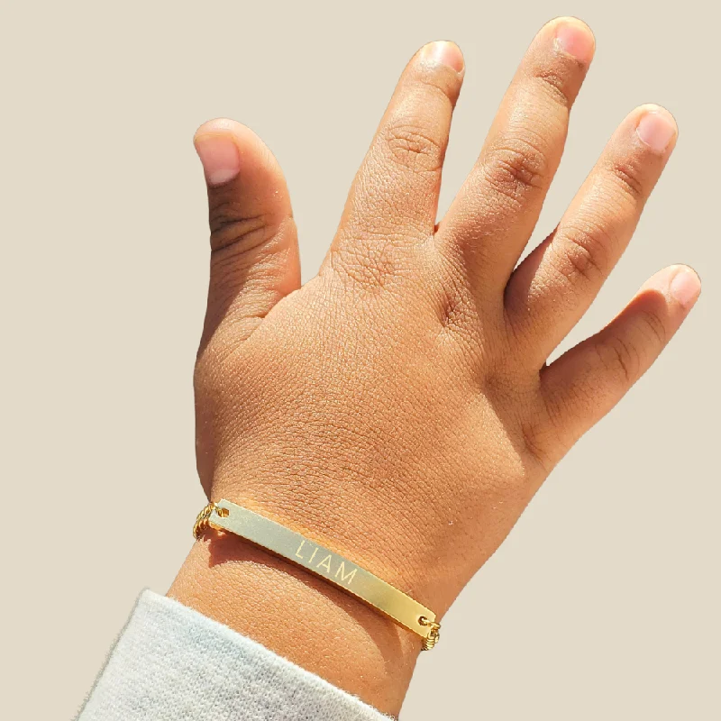 Affordable Luxury Jewelry For Every Occasion Kids' Engraved Bracelet